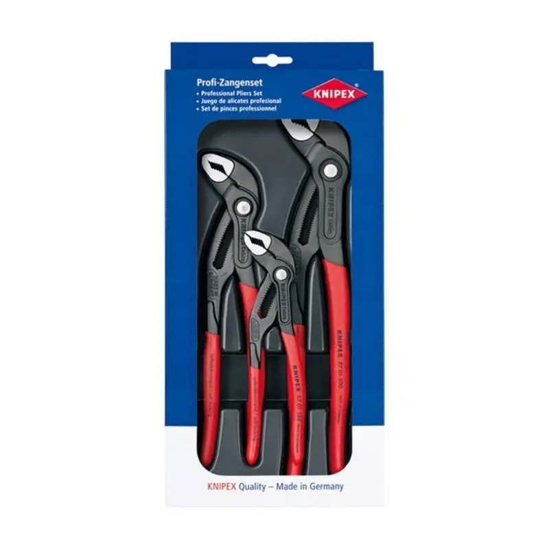 Knipex 3PC Cobra Pliers Set
