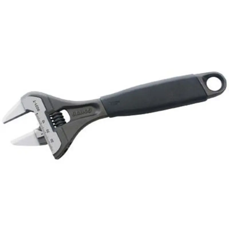 Bahco 38 x 218mm Black Phosphate Alloy Steel Extra Wide Adjustable Wrench