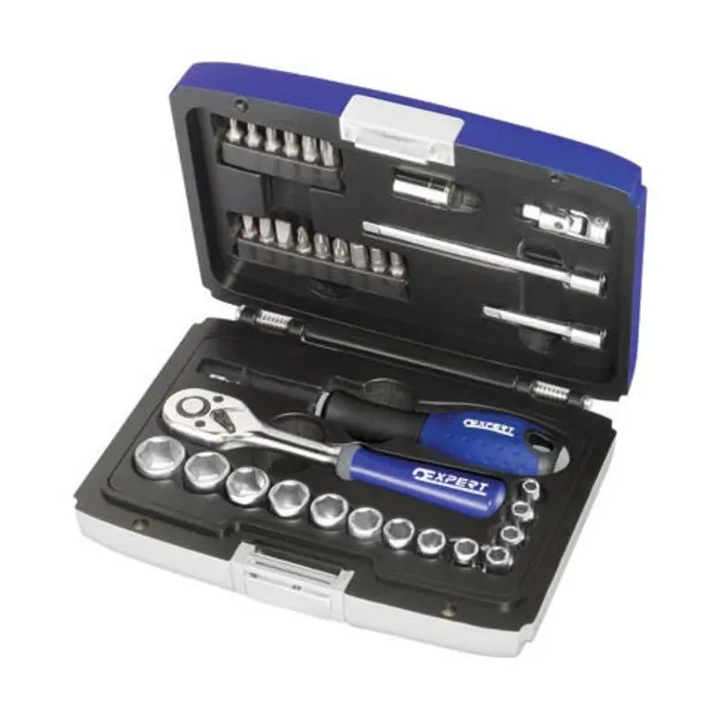 Expert by Facom 34PC 1/4in Socket and Accessory Set