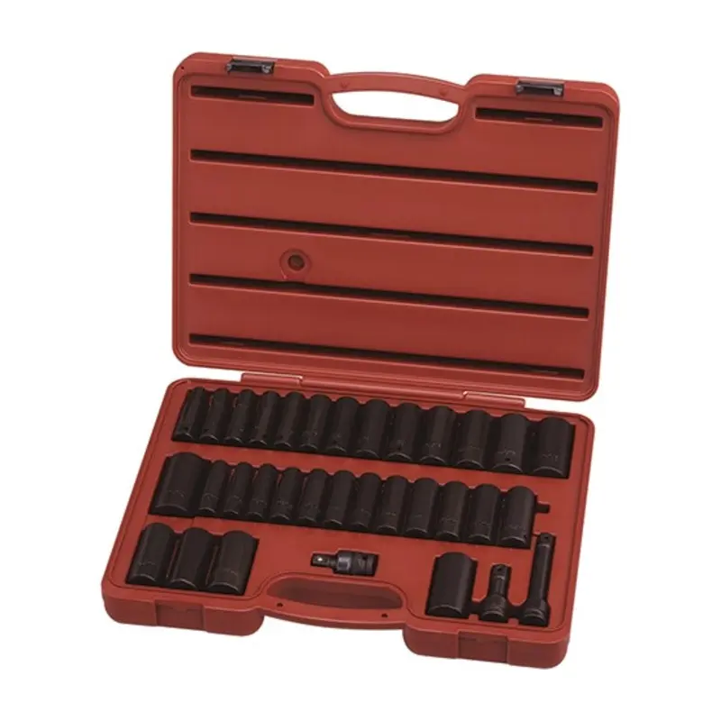 Paramount 33 Piece 1/2in Drive 6 Point Deep Impact Socket Set