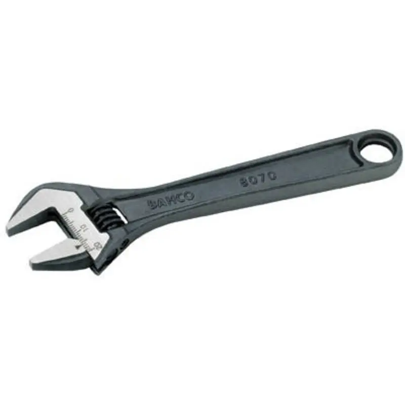 Bahco 31 x 255mm Black Phosphate Alloy Steel Adjustable Wrench