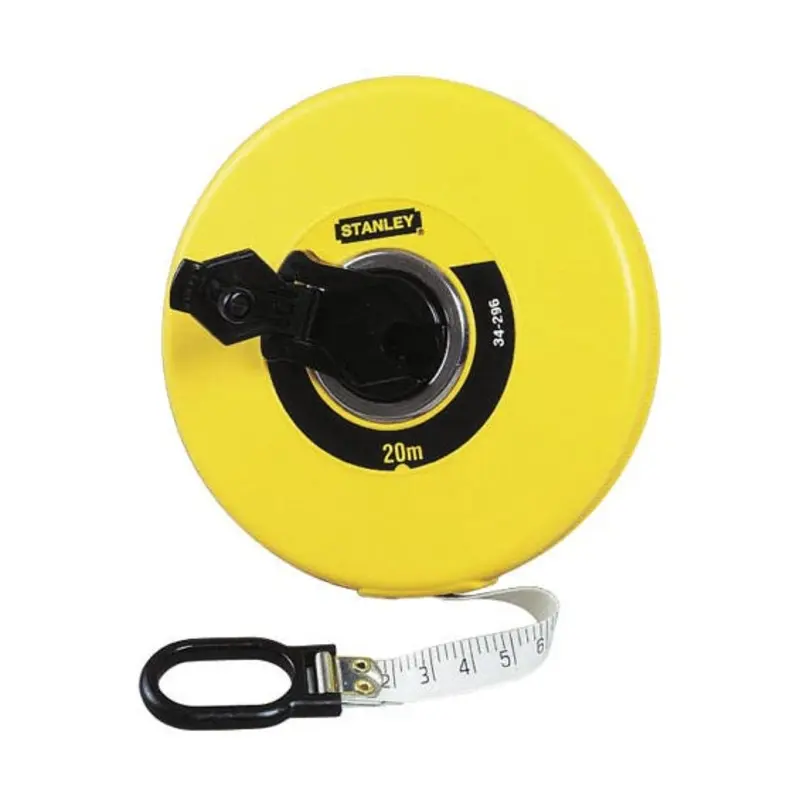Stanley 30m/100ft Fibre Glass Closed Case Long Measuring Tape
