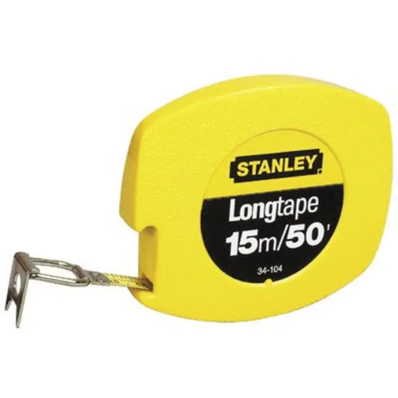 Stanley 30m/100ft Steel Closed Case Long Measuring Tape
