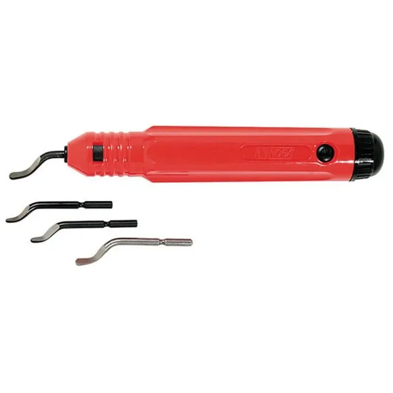 Noga 3.2mm Heavy Duty Swivel Blade Burr 5 Deburring Tool Set