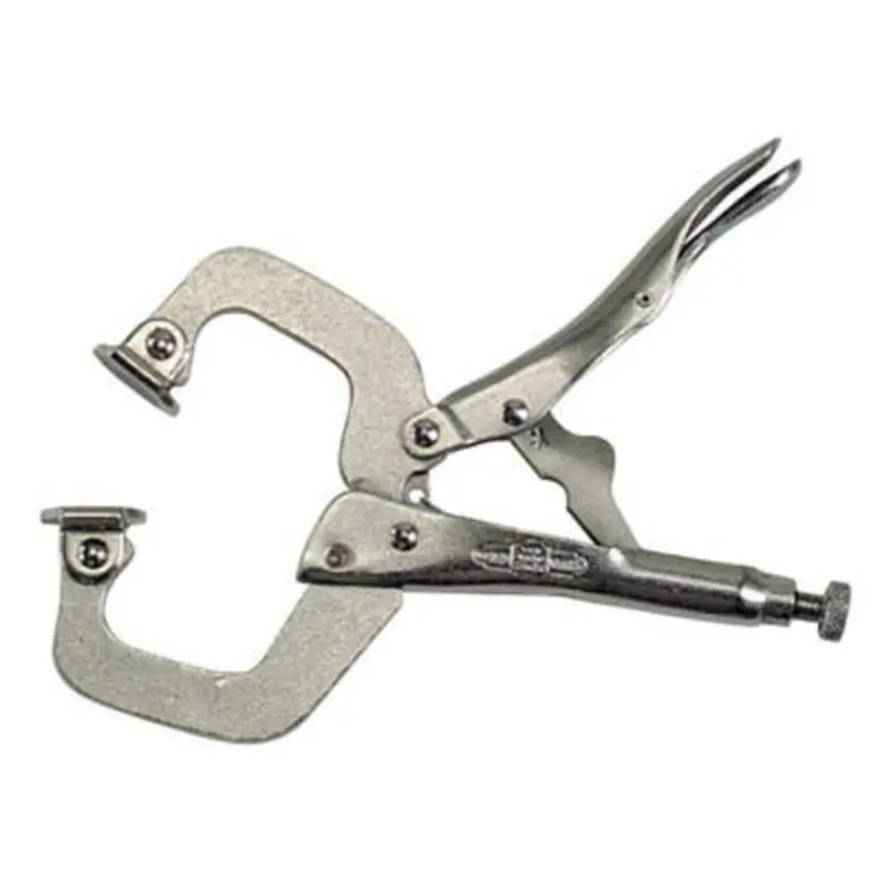 Vise-Grip 11in 3-3/4in Vise-Grip Original Locking 'C' Clamp with Swivel Tips
