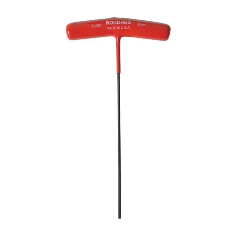 Bondhus 2mm T-Handle Straight Hex Key