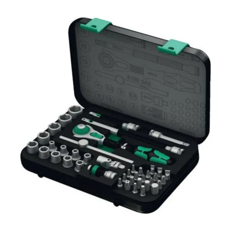 Wera 29PC 3/8in Zyklop Speed Ratchet Set