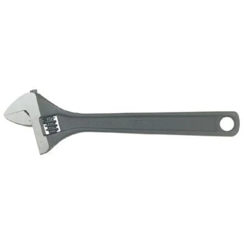 Teng Tools 28 x 200mm Black Phosphate Chromium Vanadium Steel Adjustable Wrench