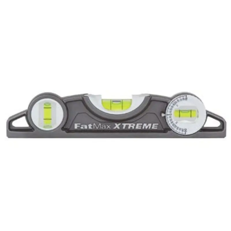 Stanley 250mm 3-Vial Fatmax Xtreme Tropedo Level