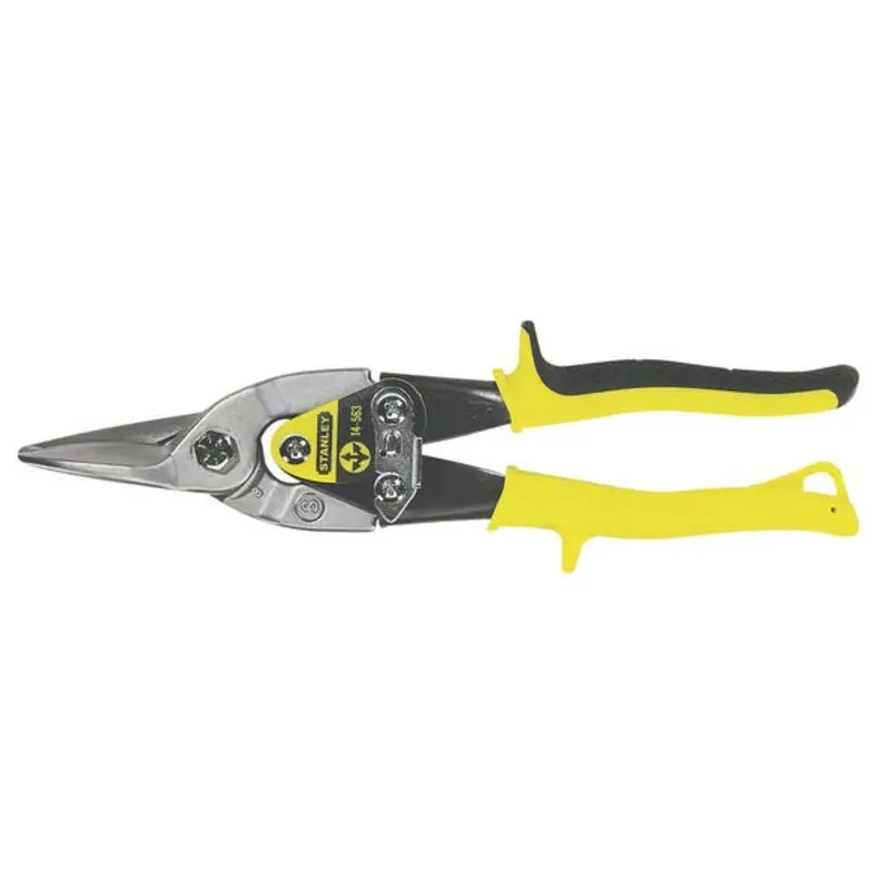 Stanley 250mm Yellow Straight Cut FatMax Aviation Snip