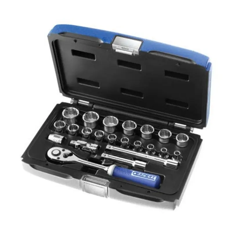 Expert by Facom 22PC 3/8in 12-Point Hex Socket and Accessory Set
