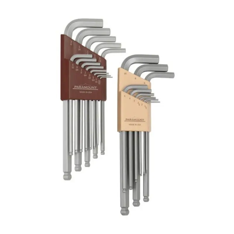 Paramount 22 Piece Metric And Imperial Ball End Hex Key Set
