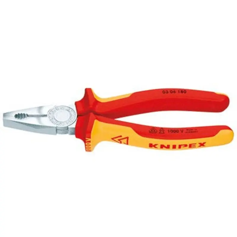 Knipex 200 x 58 x 20mm Chrome Plated Combination Pliers