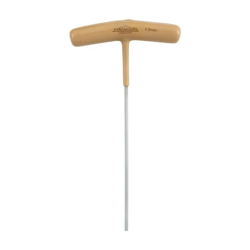 Paramount 2.5mm x 6in T-Handle Hex Key