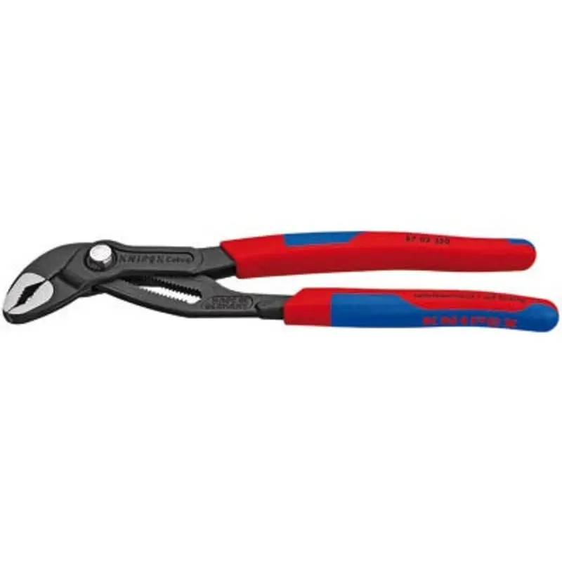 Knipex 180 x 55 x 18mm Grey Atramentized Cobra Water Pump Pliers
