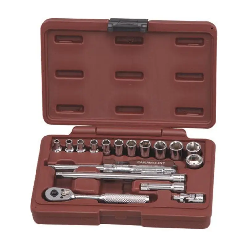 Paramount 17PC 1/4in Drive 6 Point Socket Set