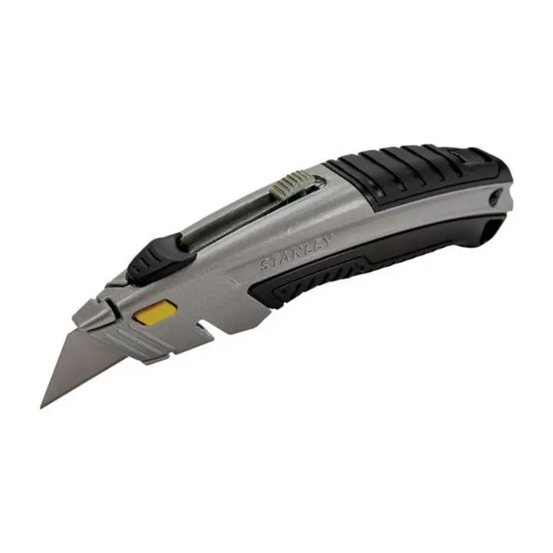 Stanley 180mm DynaGrip Quick Change Knife with 8 Blades