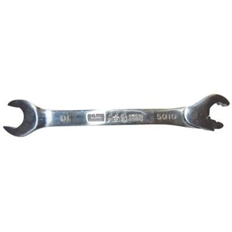 Chicago Brand 15mm Stainless Steel Open-End Ratchet Combination Wrench