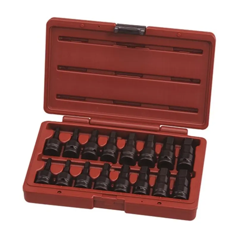 Paramount 16 Piece 1/2in Drive Hex Bit Impact Socket Set