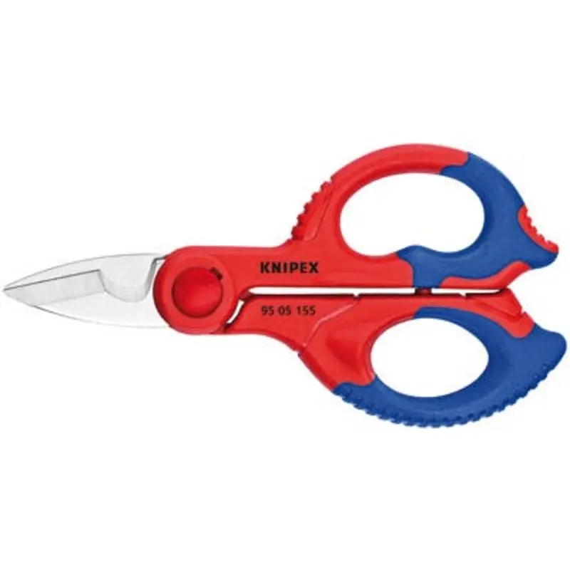 Knipex 155mm Red/Blue Electricians Shear