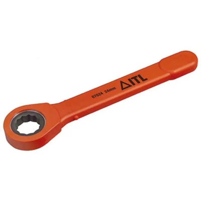 ITL 13mm Totally Insulated Ratchet Ring Spanner