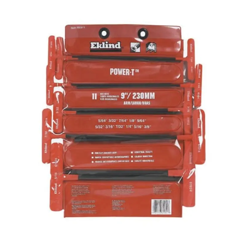 Eklind 11PC Power T-Handle Torx End Keys Set