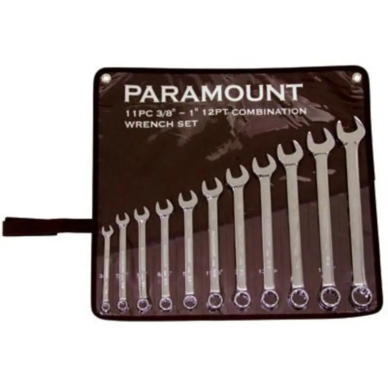 Paramount 11Pc 3/8-1in 12 Point Combination Wrench Set