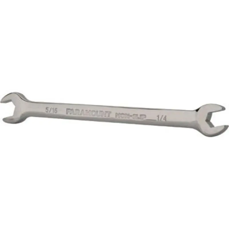 Paramount 11/16 x 3/4in Non-Slip Chromium Open End Wrench