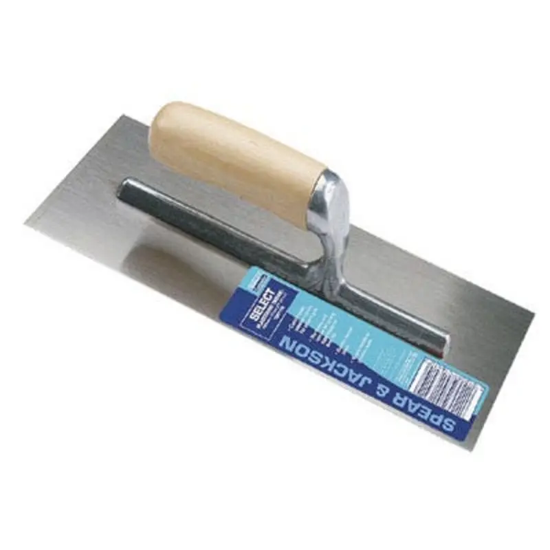 Spear & Jackson 11 x 4-5/8in Carbon Steel Mortar Master Plastering Trowel