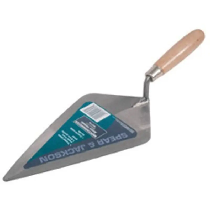 Spear & Jackson 11in Carbon Steel Mortar Master Broad Heel Brick Trowel