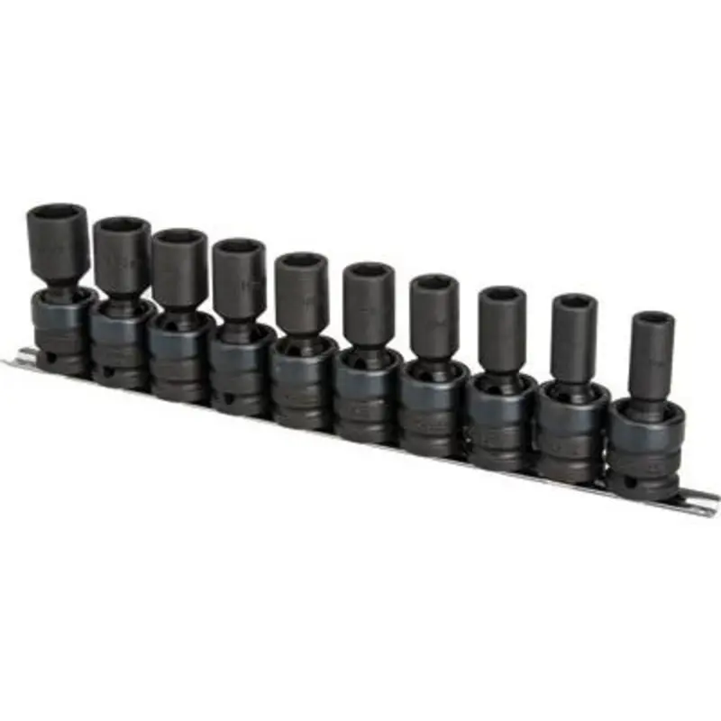Paramount 10PC 1/2in Drive 6 Point Impact Socket Set