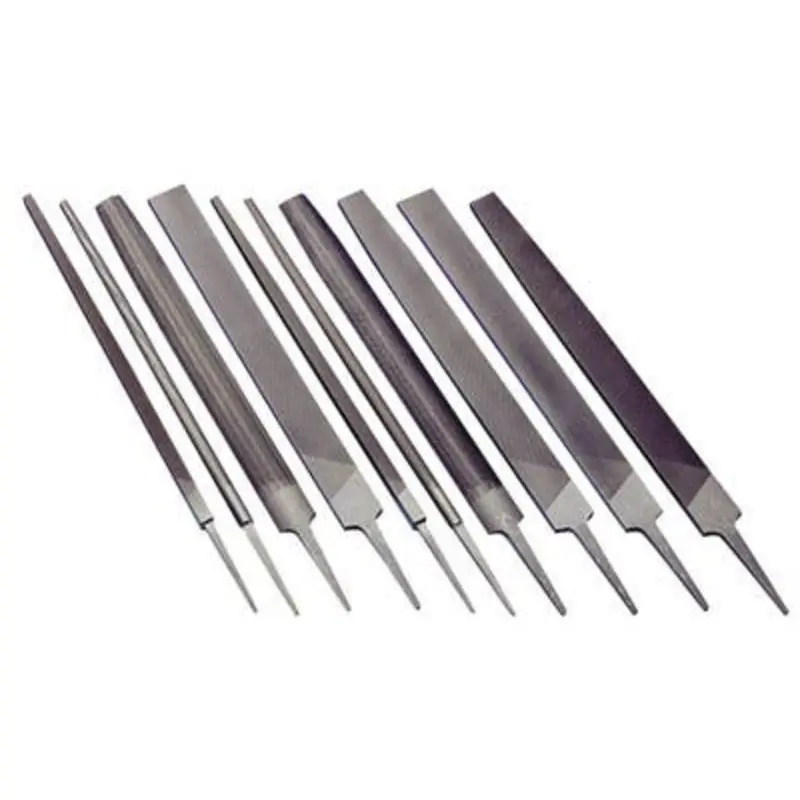 Vallorbe 10PC 1/2 Cut 8in Engineers File Set