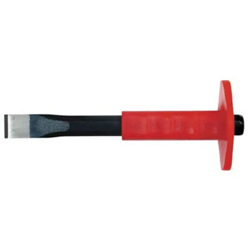 Spear & Jackson 10 x 1in Chromium Vanadium Steel Guarded Flat Chisel