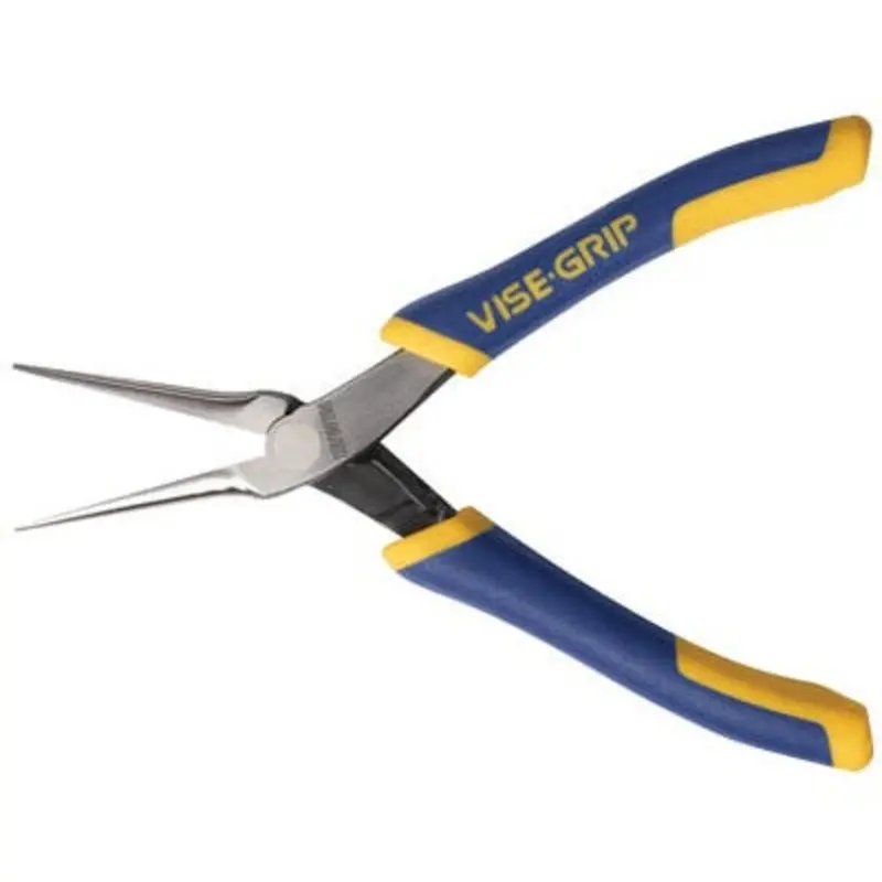 Irwin Vise-Grip 5-1/5in Vise-Grip Smooth Jaws Needle Nose Long Nose Pliers