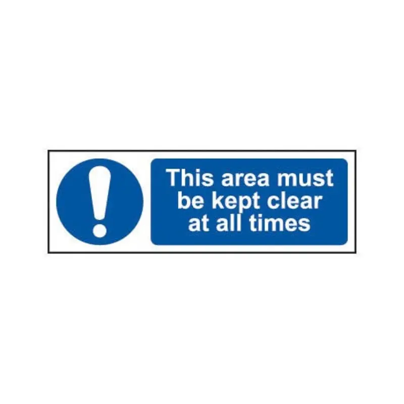 Pro-Safe Mandatory Safety Signs - RPVC  | MSC Industrial Supply Co.