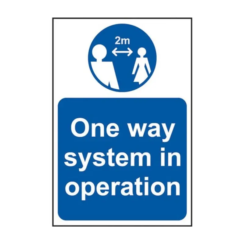 Pro-Safe One Way Safety Signs  | MSC Industrial Supply Co.