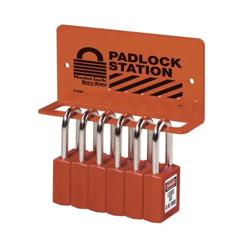 Master Lock Heavy-Duty Padlock Racks  | MSC Industrial Supply Co.
