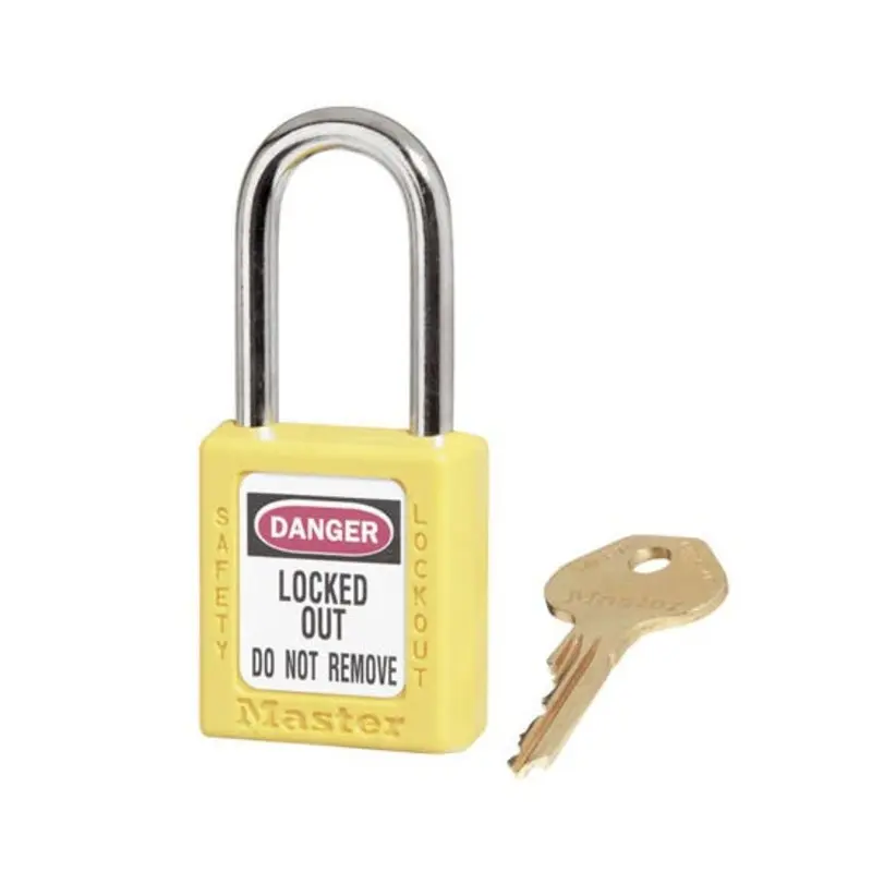 Master Lock Xenoy Safety Padlock - Yellow