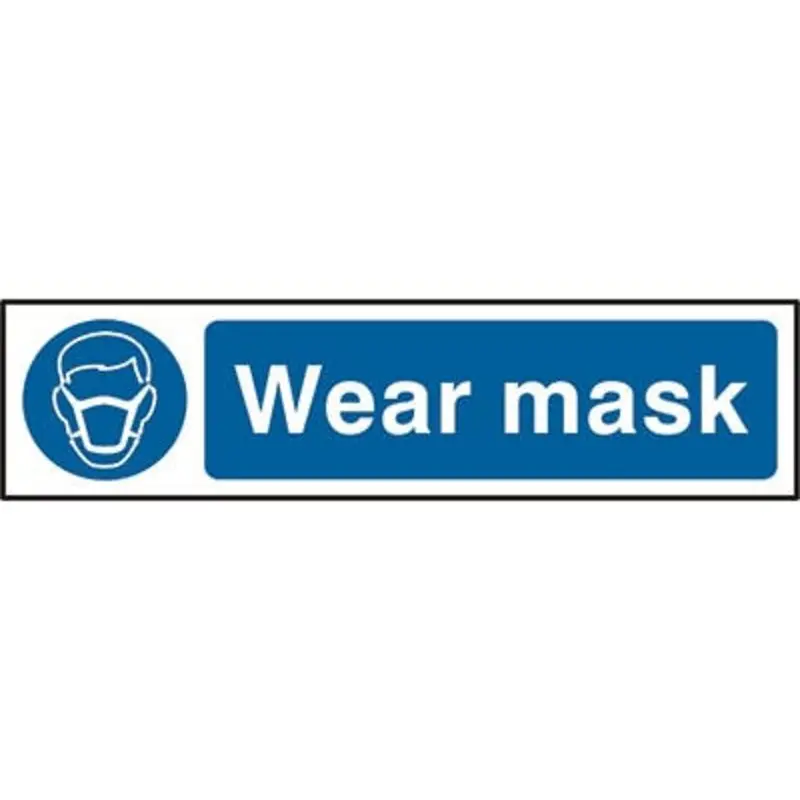 Pro-Safe 200 X 50mm Wear Mask - PVC