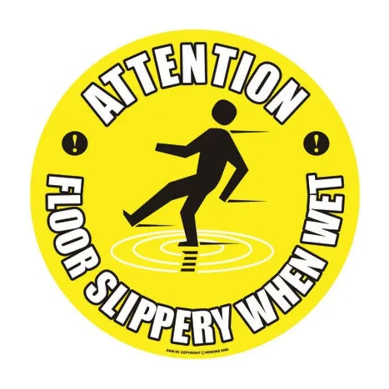 Pro-Safe Slippery When Wet Floor Marker
