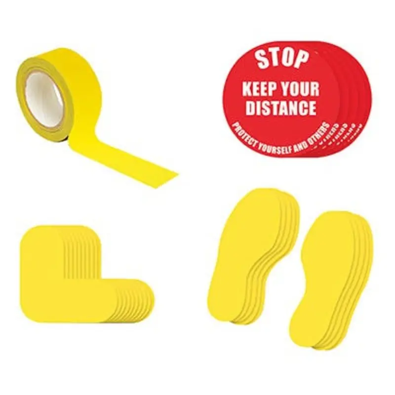 Pro-Safe Social Distance Kit 2A - Stop Keep Your Distance