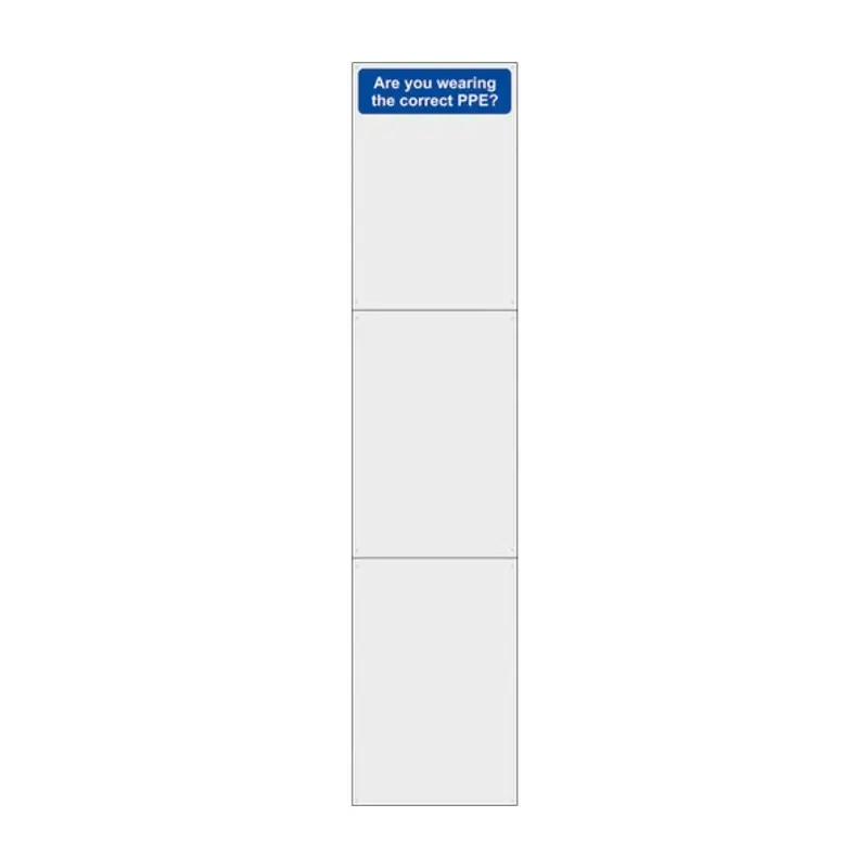 Pro-Safe 400 X 600mm Safety PPE Mirror Set Of 3