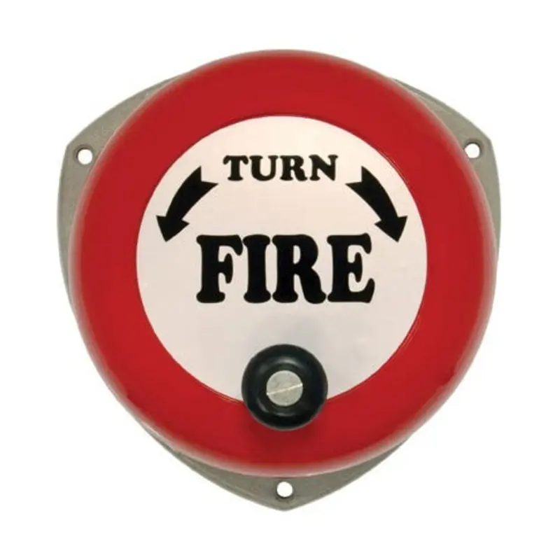 JacTone Rotary Hand Bell 75dB Fire Alarm
