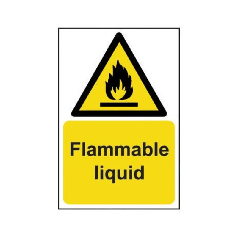 Pro-Safe 200 X 300mm Flammable Liquid- Rigid Plastic