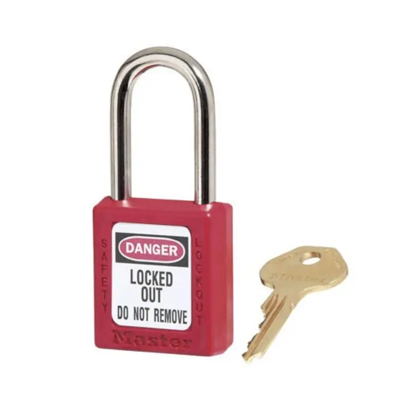 Master Lock Xenoy Safety Padlock - Red
