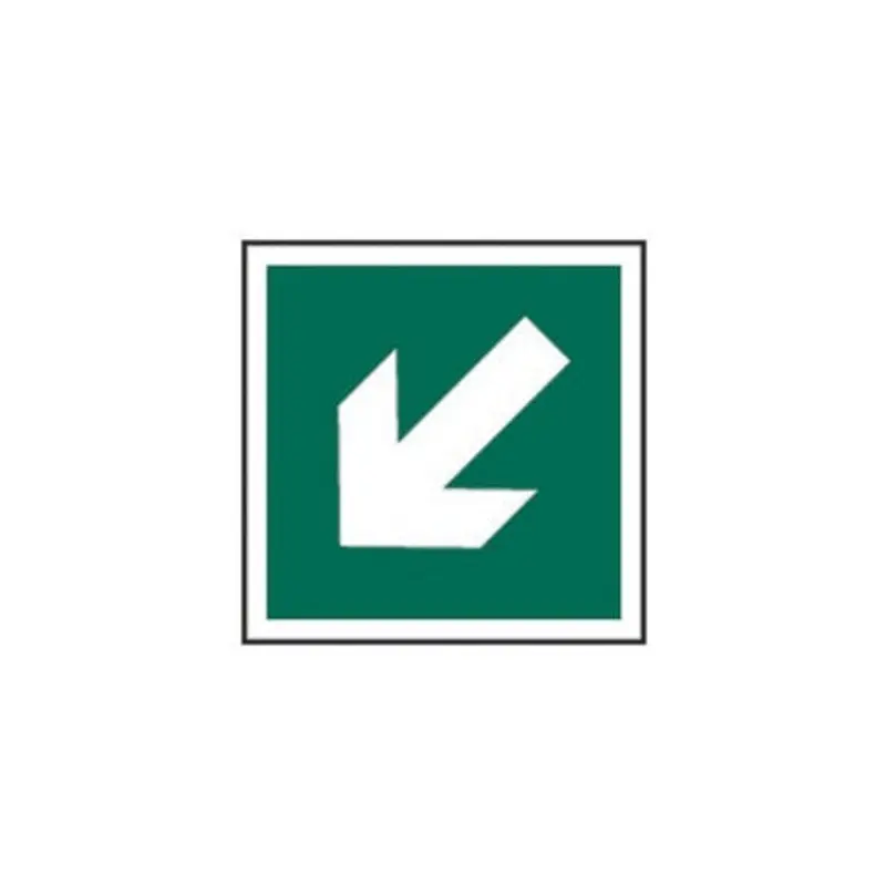 Pro-Safe 150 X 150mm Diagonal Arrow Symbol - Photoluminescent