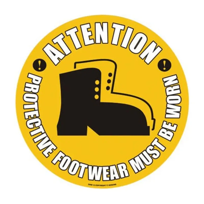 Pro-Safe Protective Footwear Floor Marker