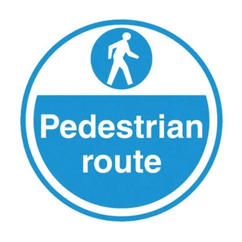 Pro-Safe Pedestrian Route Floor Marker