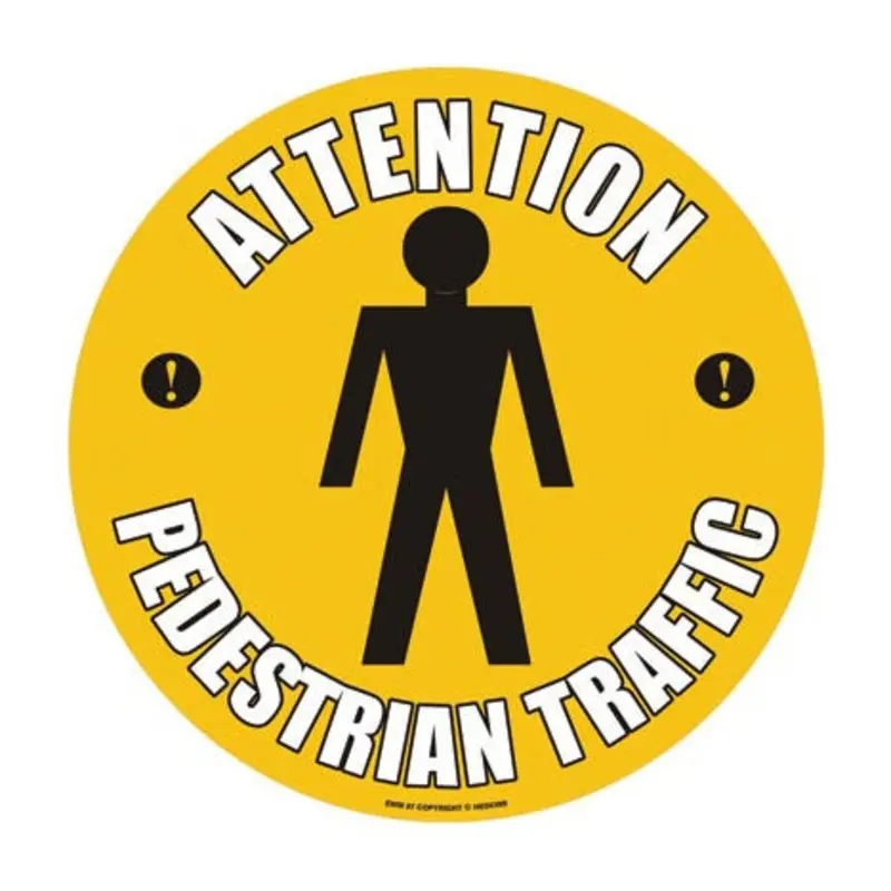 Pro-Safe Pedestrian Traffic Floor Marker