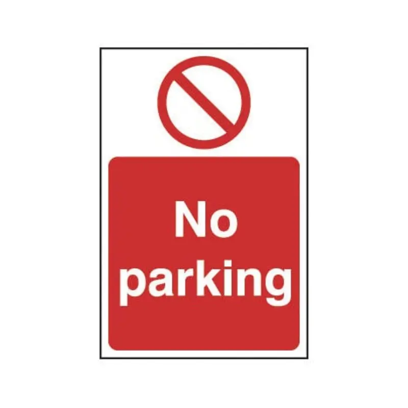 Pro-Safe 200 X 300mm No Parking - Self Adhesive